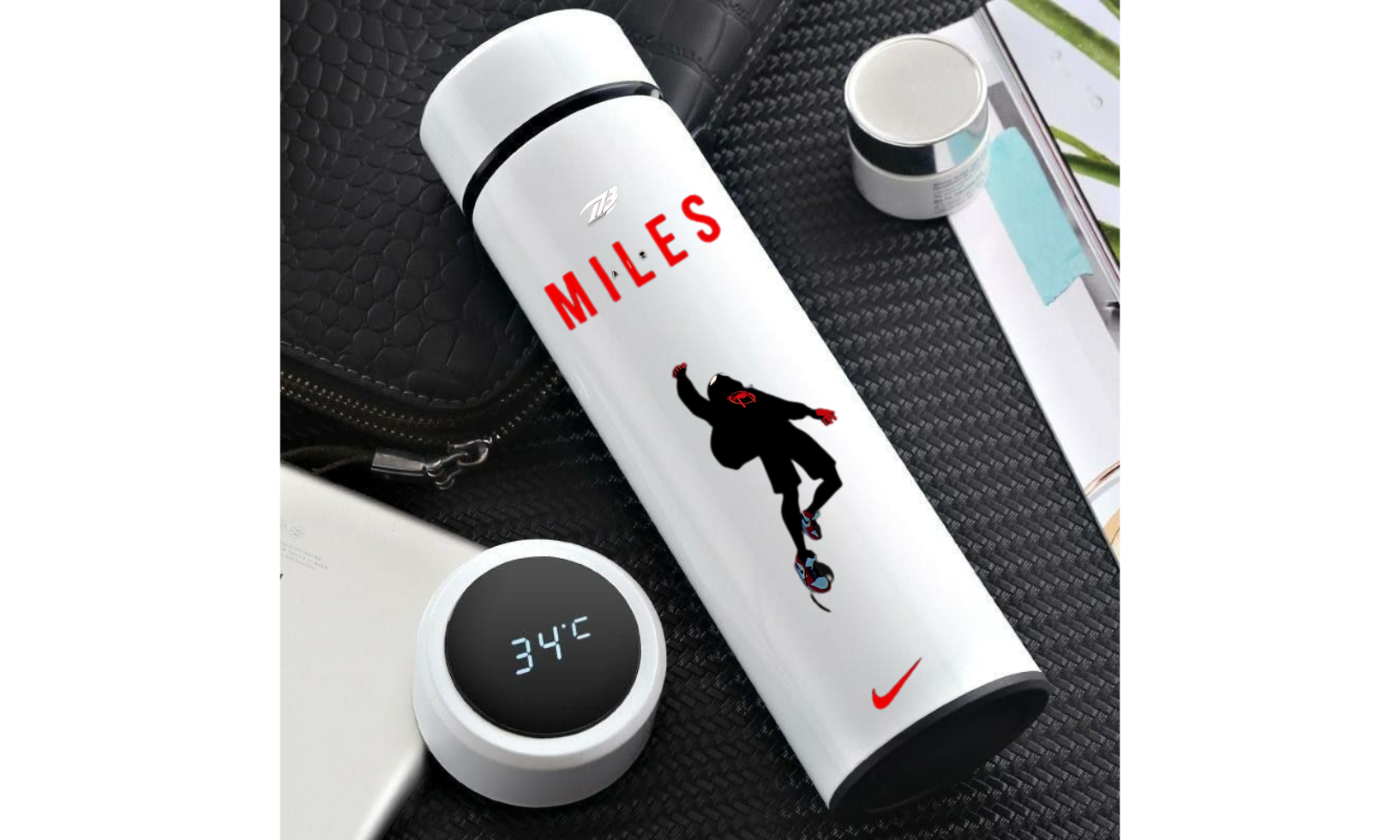 Miles Morales Smart Temperature Bottle