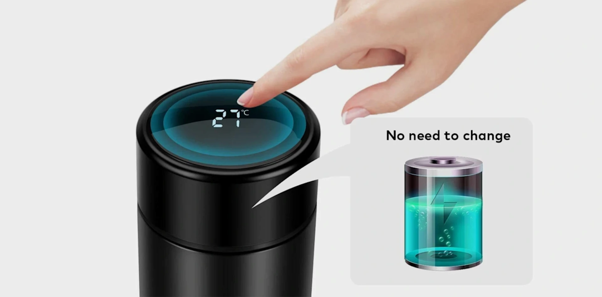 Miles Morales Smart Temperature Bottle