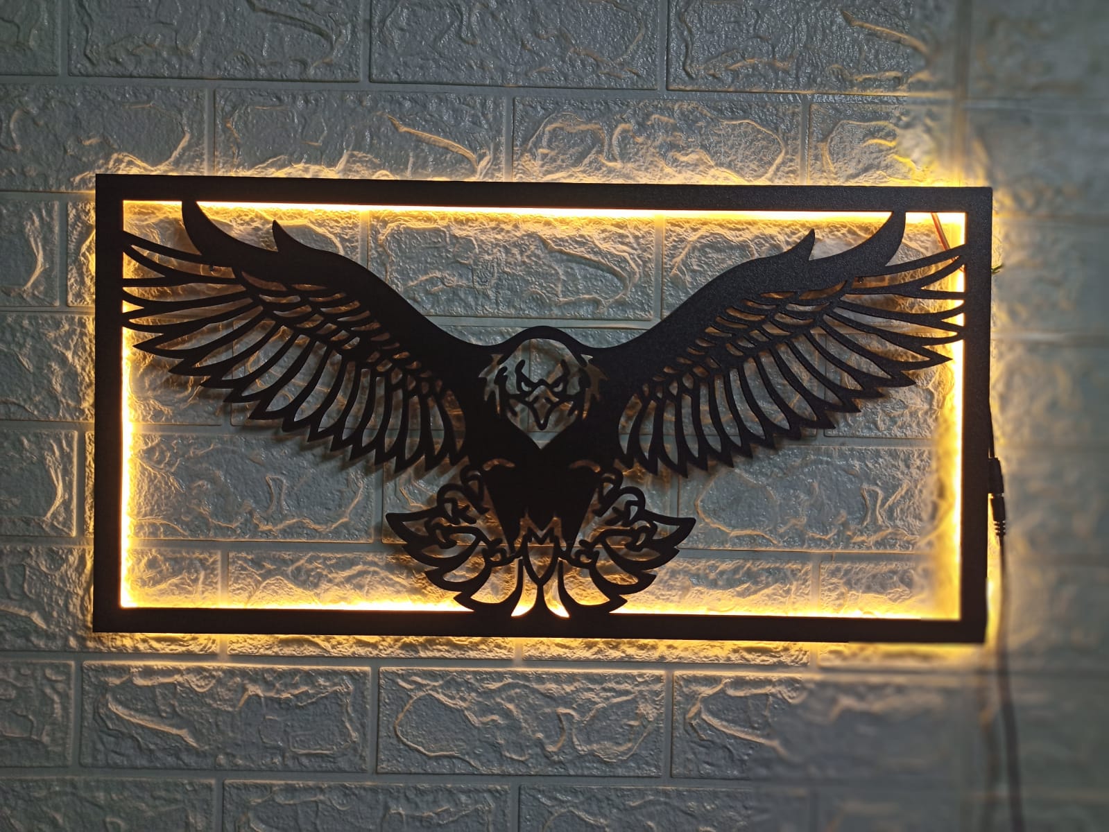 Majestic Eagle LED Wall Art