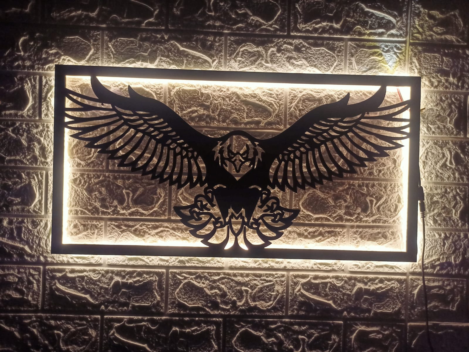 Majestic Eagle LED Wall Art