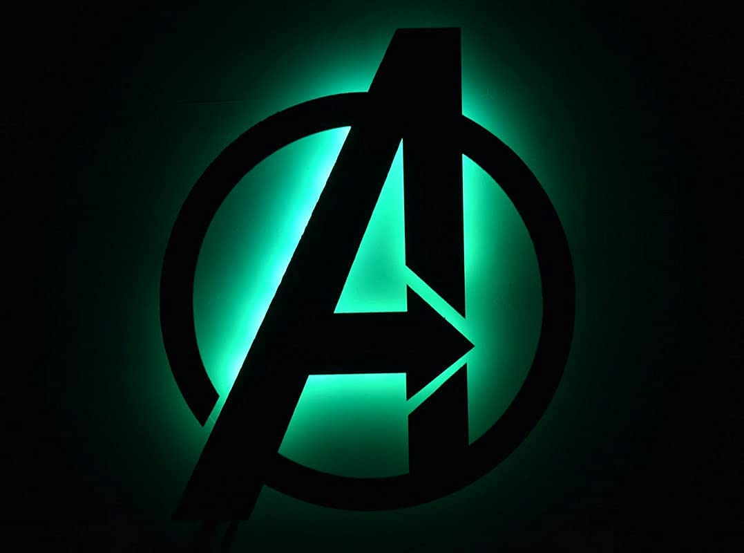Avengers Logo LED Wall Light 