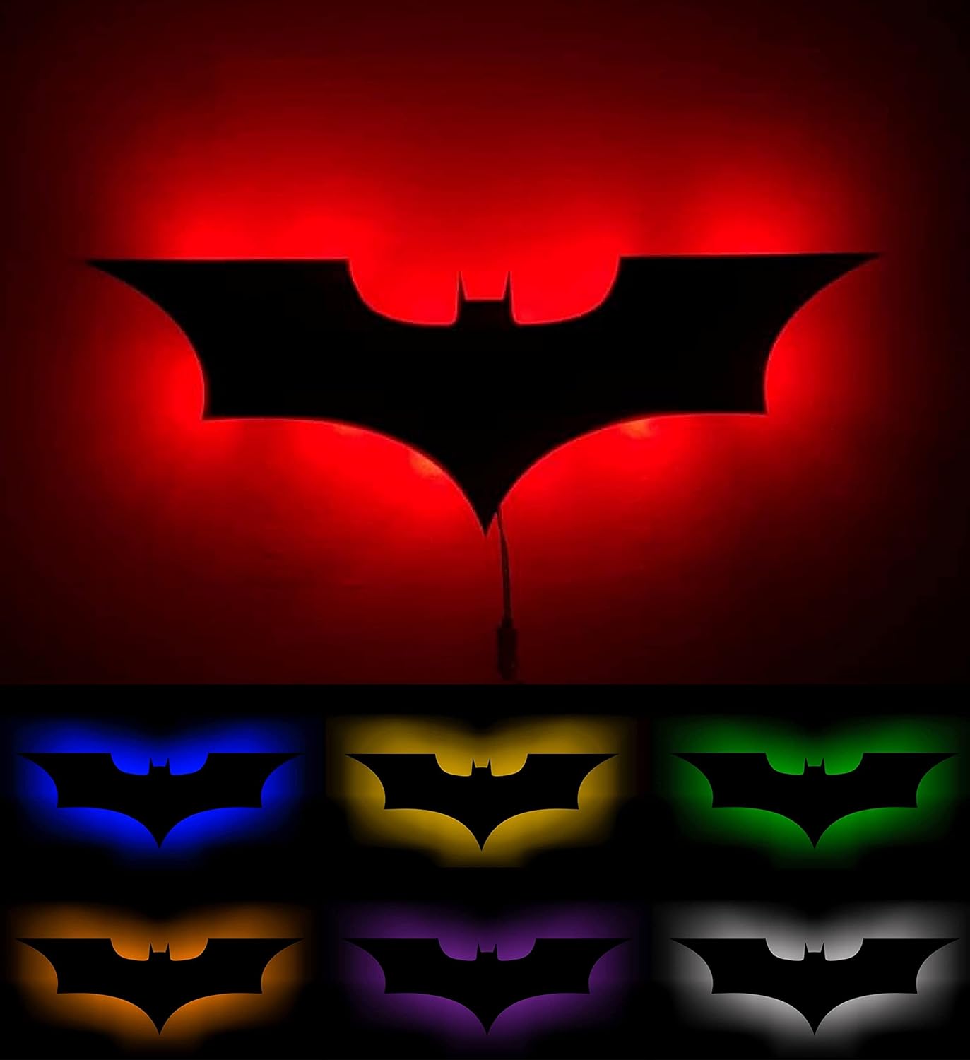 Modern Batman Wall Light