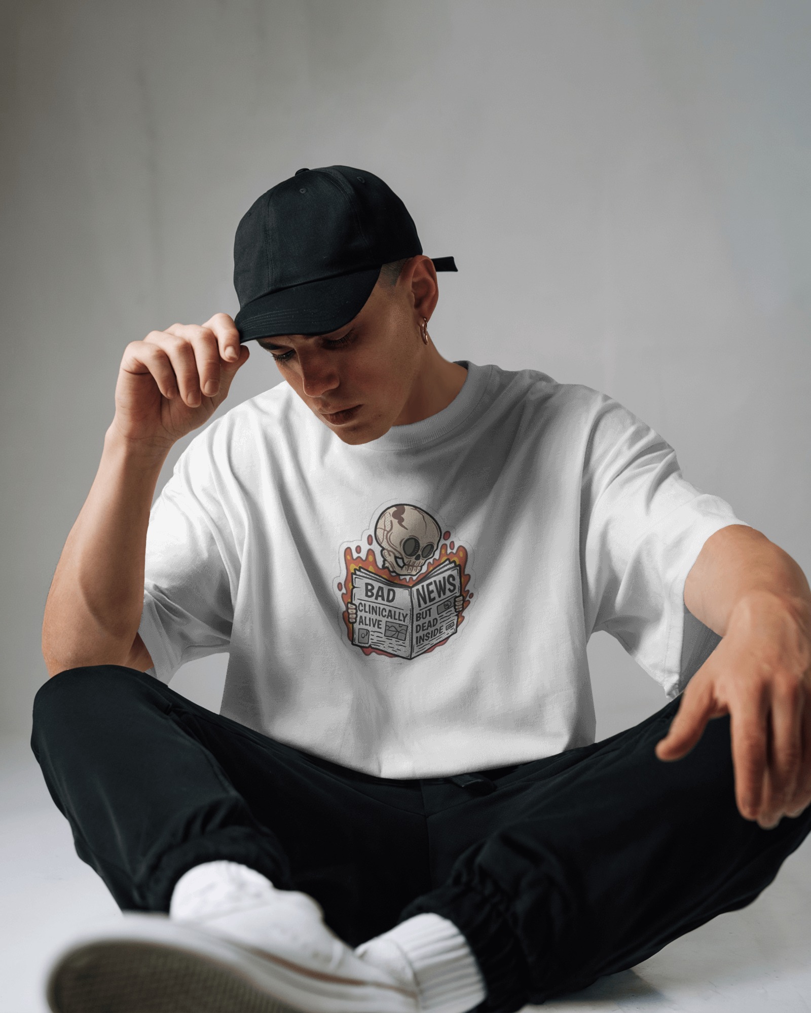 Dark Humor Graphic T-Shirt