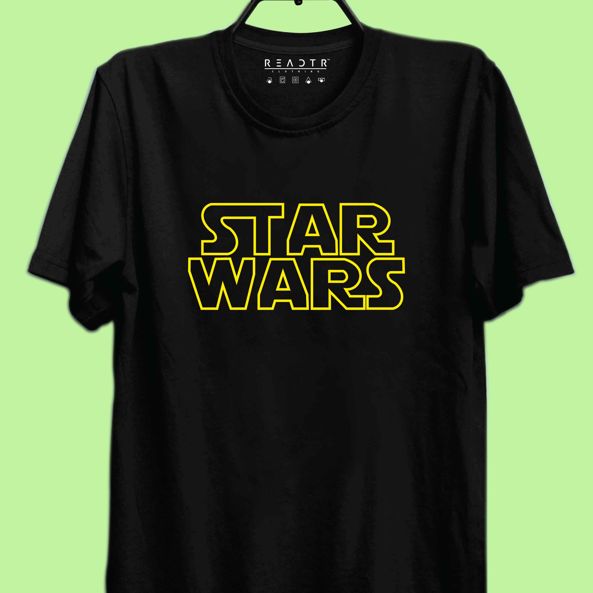 Classic Black Star Wars T-Shirt