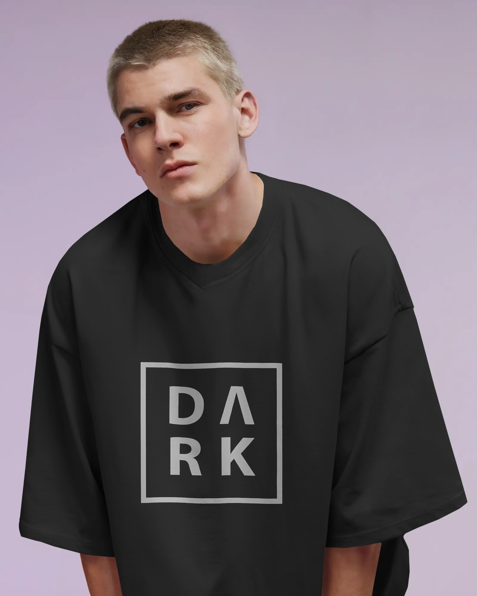 Minimalist ‘DARK’ Oversized T-Shirt