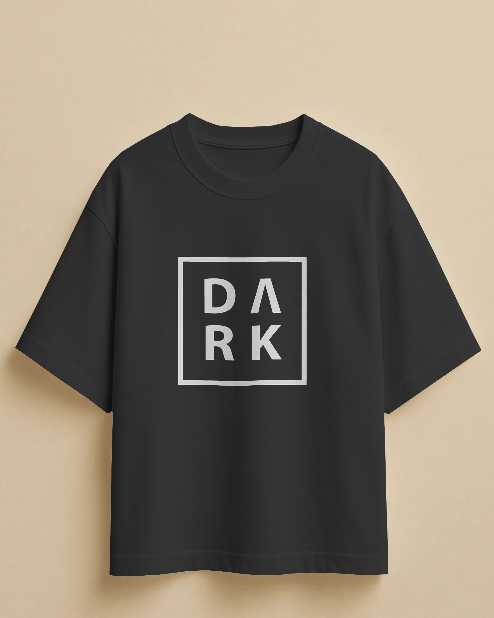 Minimalist ‘DARK’ Oversized T-Shirt