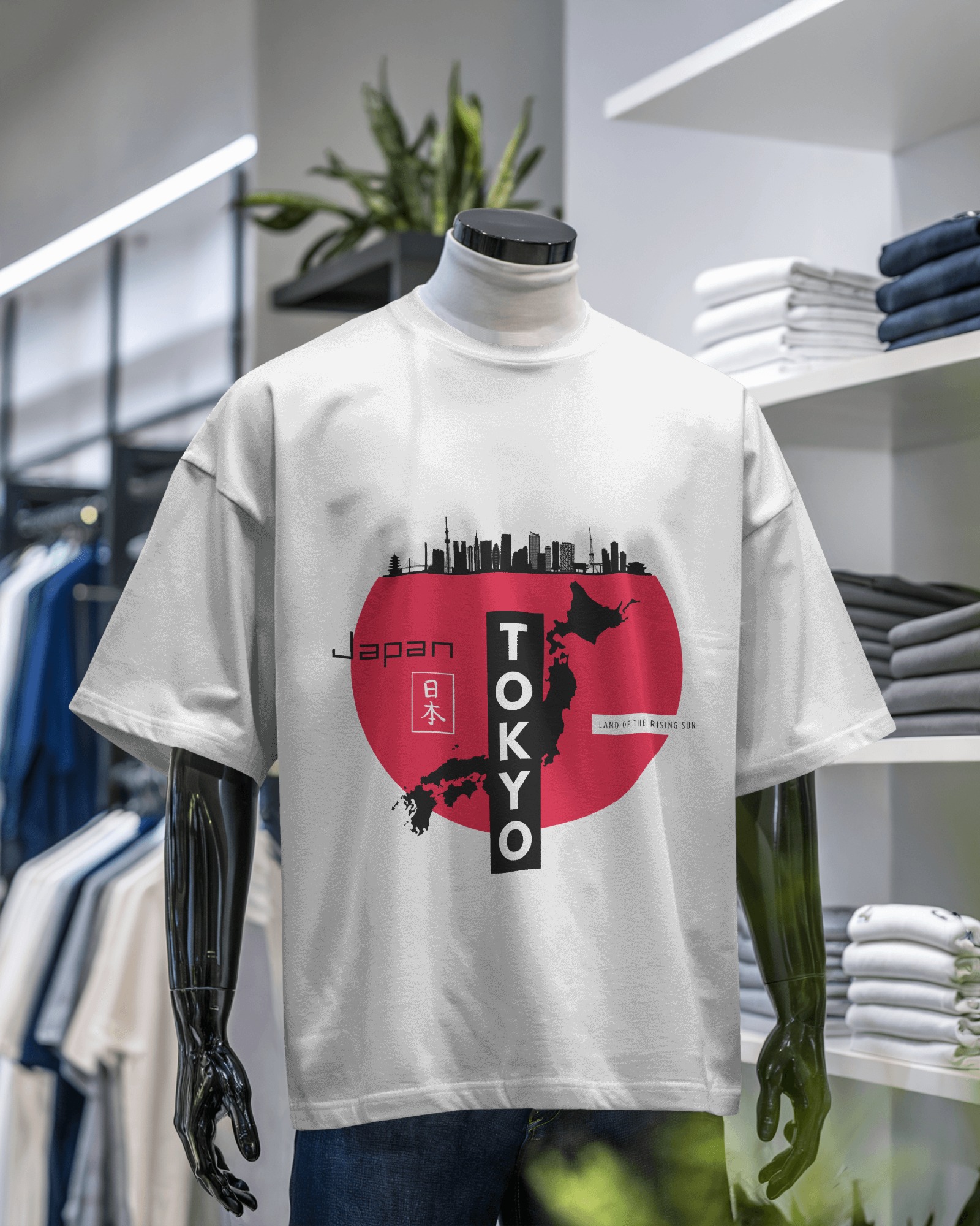 Tokyo Japan Graphic T-Shirt – Urban Streetwear with Cultural Flair
