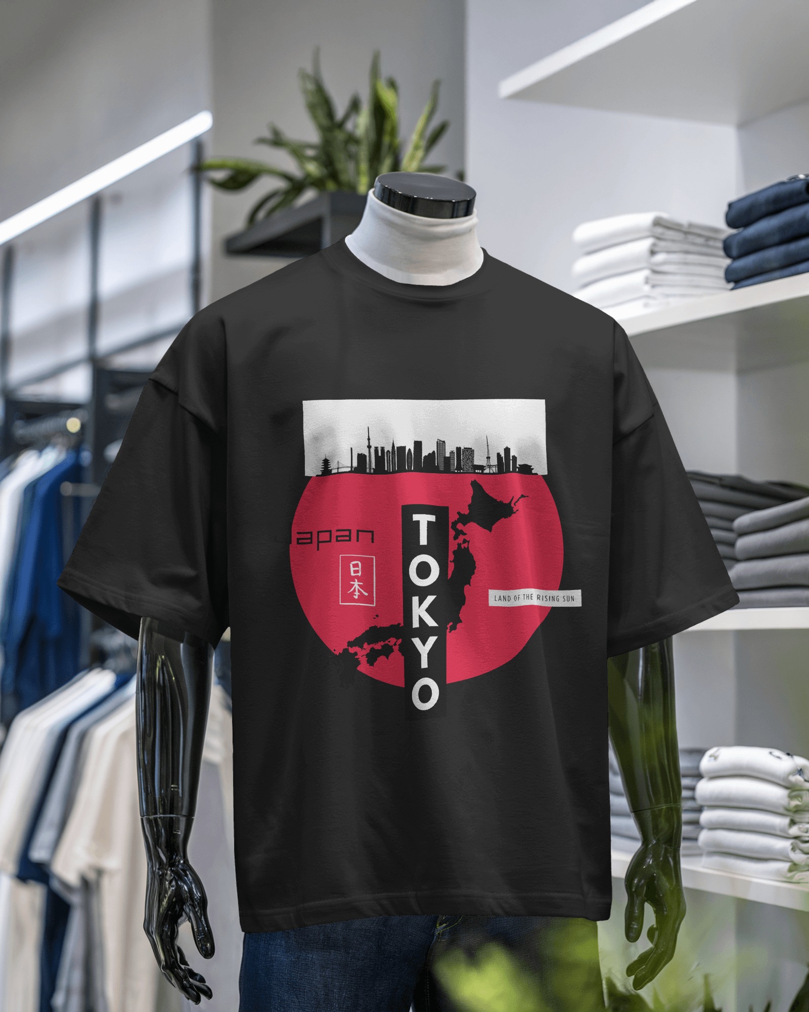 Tokyo Japan Graphic T-Shirt – Urban Streetwear with Cultural Flair