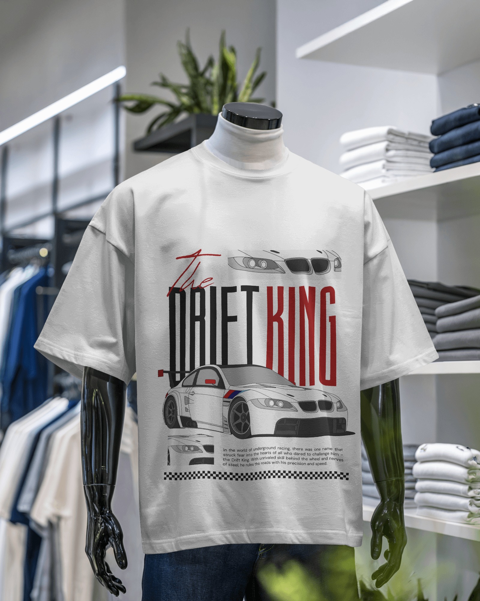 The Drift King T-Shirt – Unleash Your Inner Racer