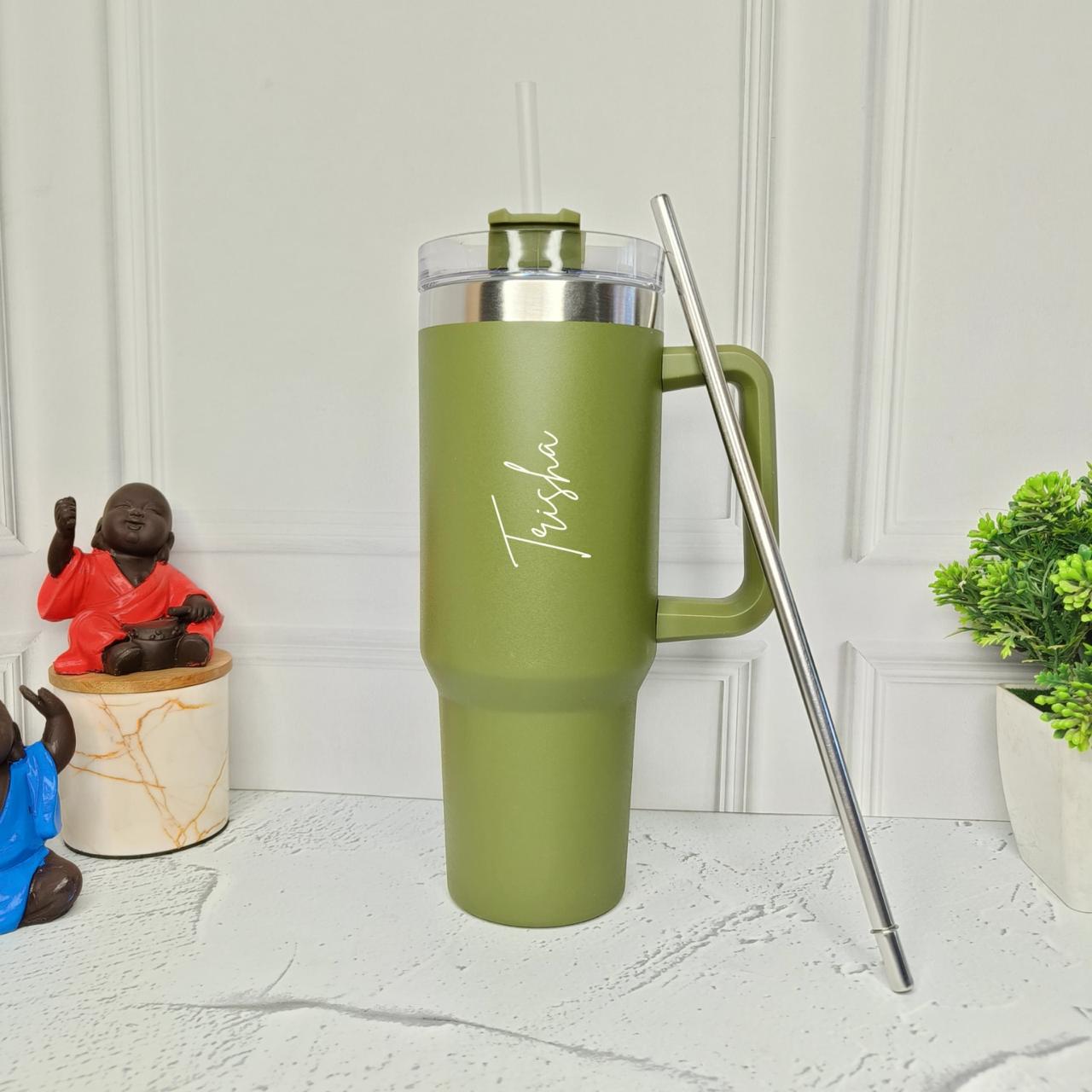 Custom Name Stainless Steel Tumbler
