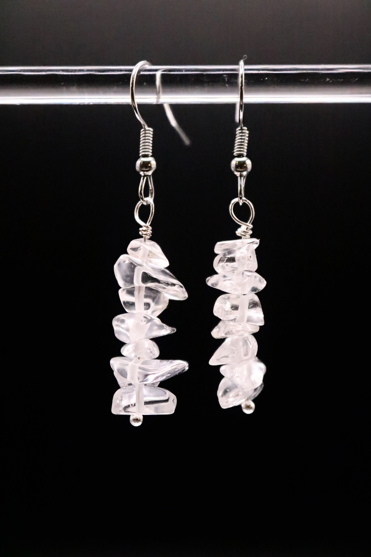 *Custom* Wire Wrapped Crystal Earrings