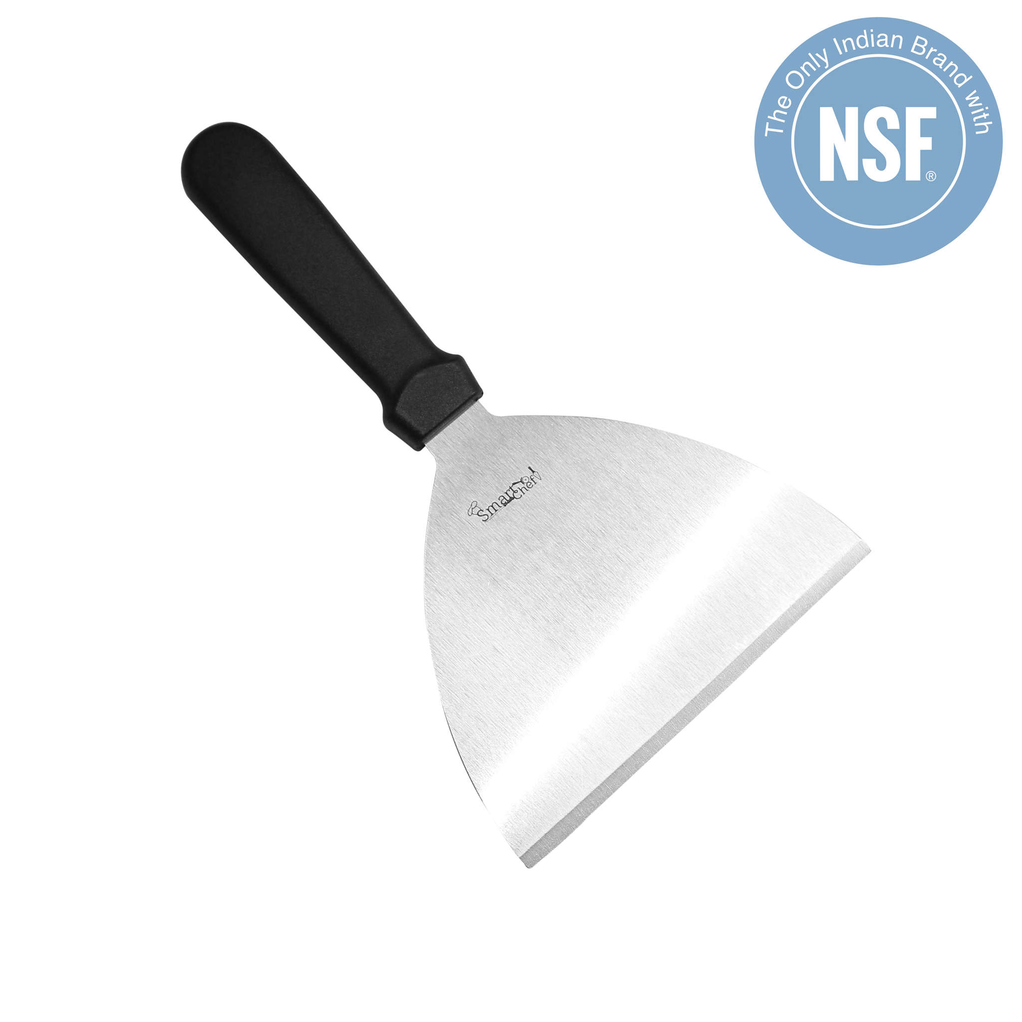 Scraper with black handle