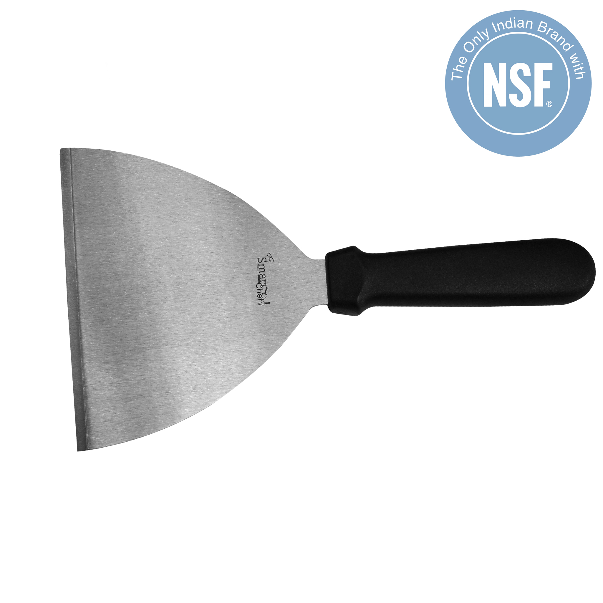 Scraper with black handle