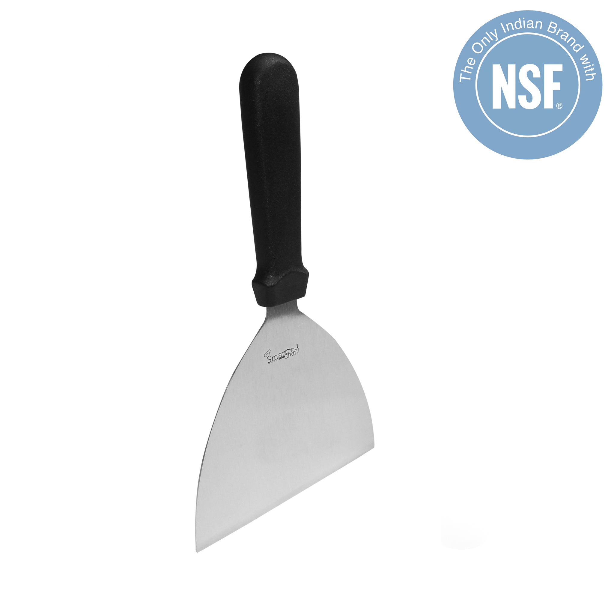 Scraper with black handle