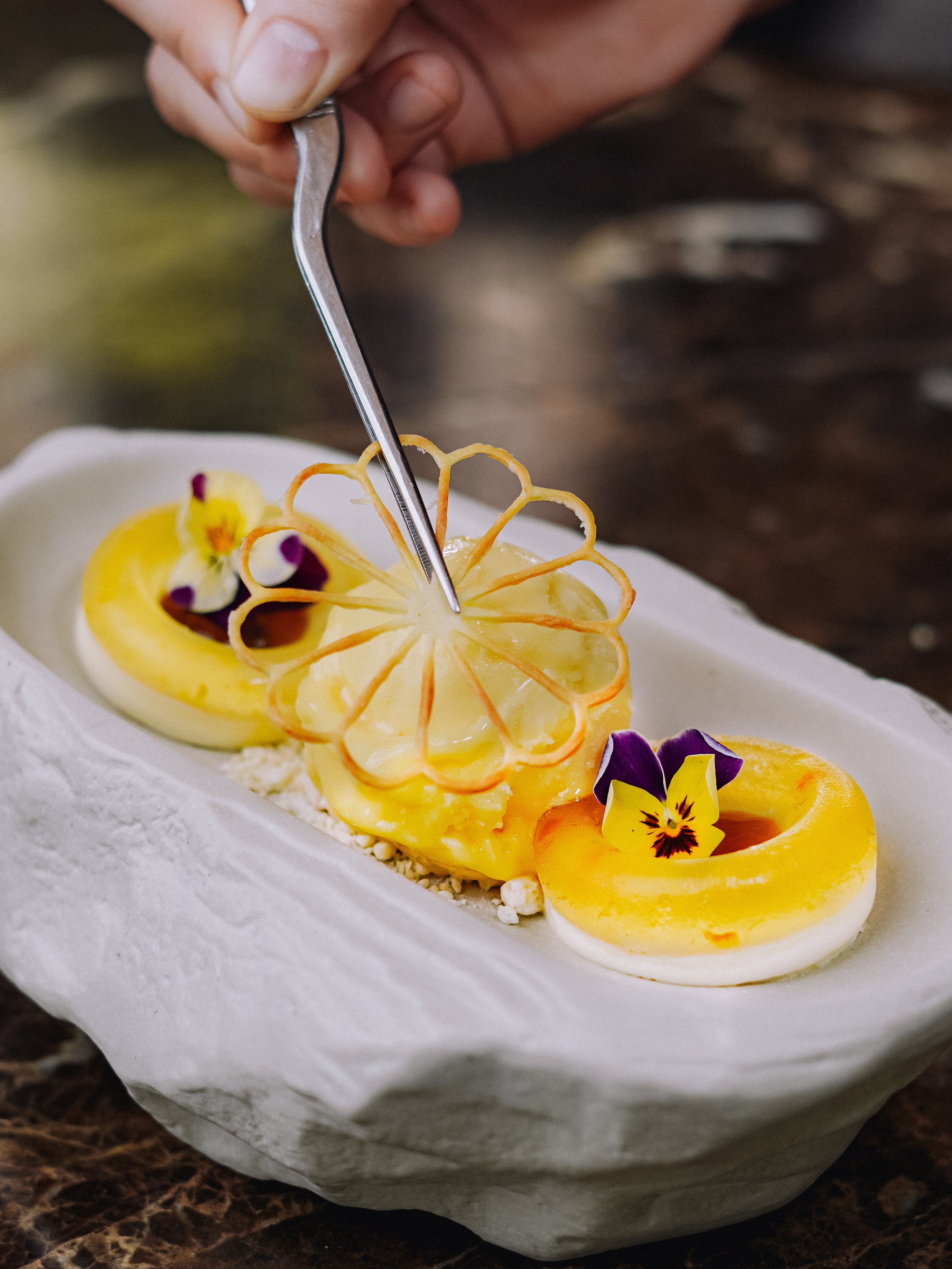 Passion Fruit Panna Cotta