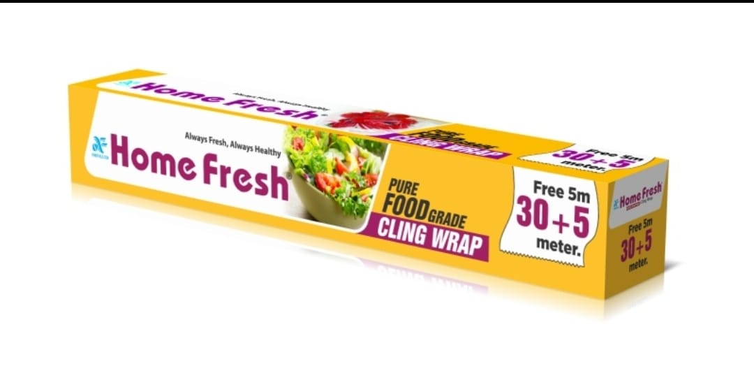 HomeFresh Food Wrapping Paper Roll for Food Packing, 30+5m Free 35 Meter (Pack of 1) Food Wrapping Paper, Premium Food Wrap Paper for Kitchen, Packing, Storing Food
