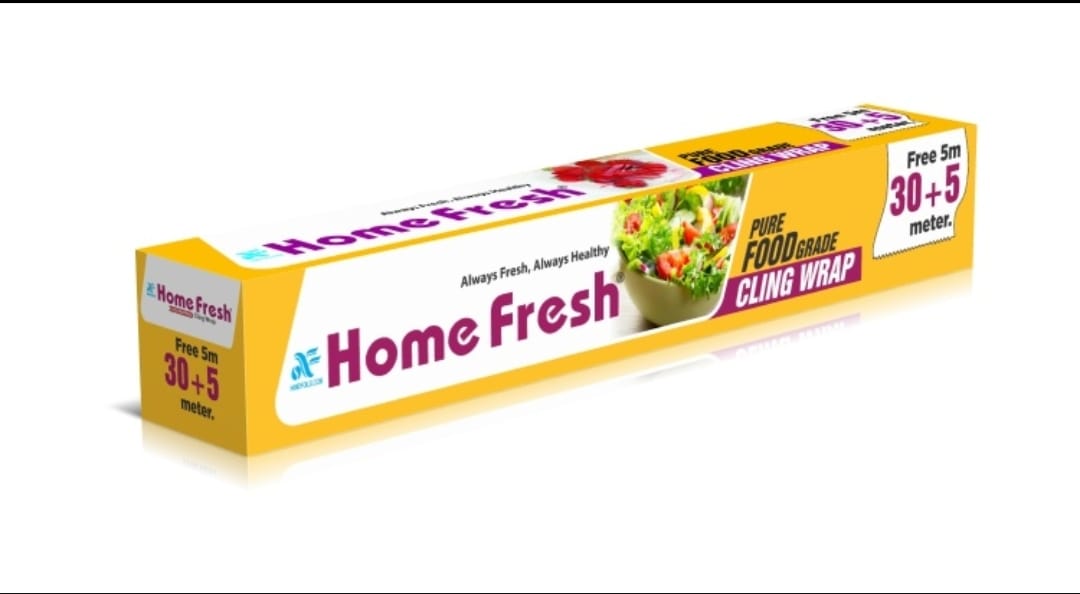 HomeFresh Food Wrapping Paper Roll for Food Packing, 30+5m Free 35 Meter (Pack of 1) Food Wrapping Paper, Premium Food Wrap Paper for Kitchen, Packing, Storing Food