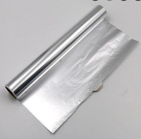 TAJ Silver Paper Foil for Food Wrapping 500 Gram - Paper Foil with Aluminium Coating (White Paper on one Side and Aluminium on The Other Side) 1KG Rifill foil Paper