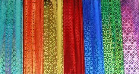 HomeFresh Plastic Holographic Metallic Gift Paper Wrapping Sheets Especially for Gifts for Loved, 70cm X 50cm Pack of 20-Sheets