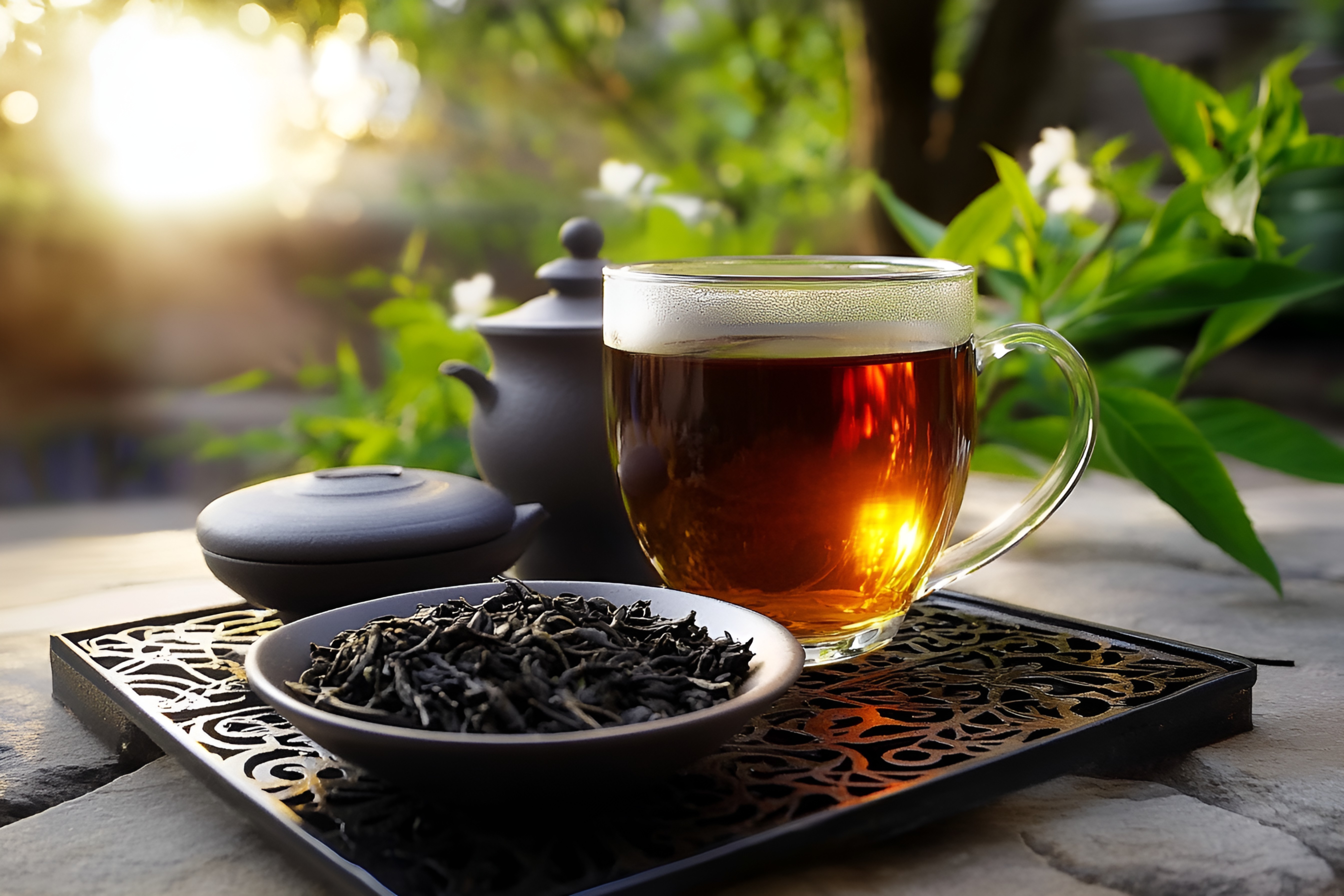 中医义诊 · 茶享一盏 · 轻膳养生 