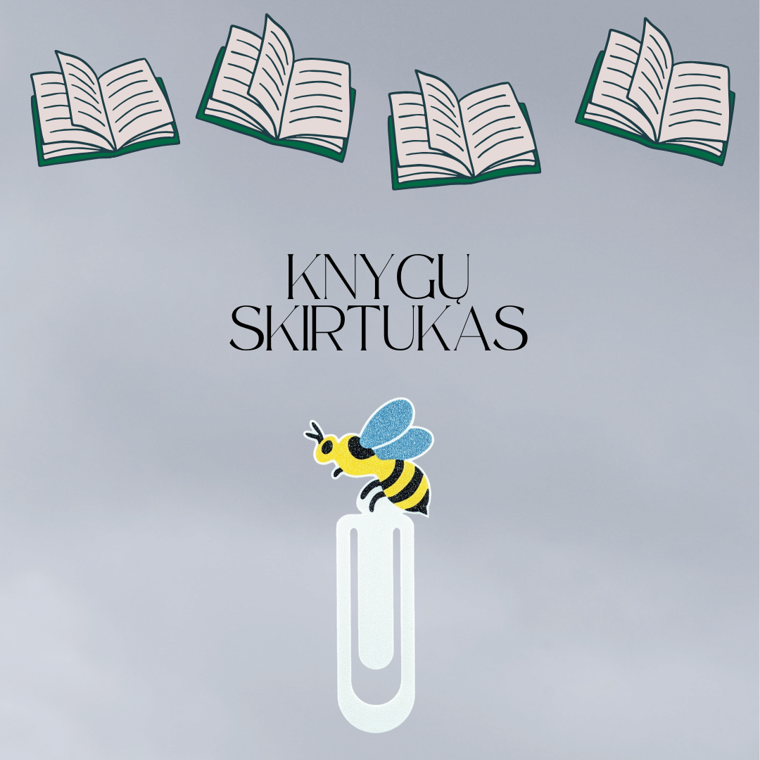Knygų skirtukas - BITĖ