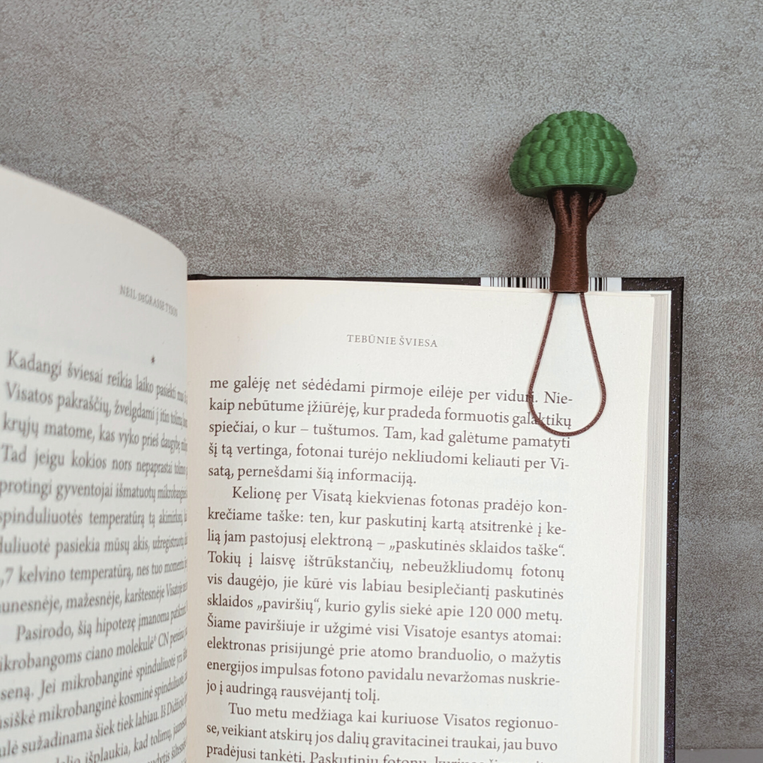 Knygų skirtukai - MEDŽIAI