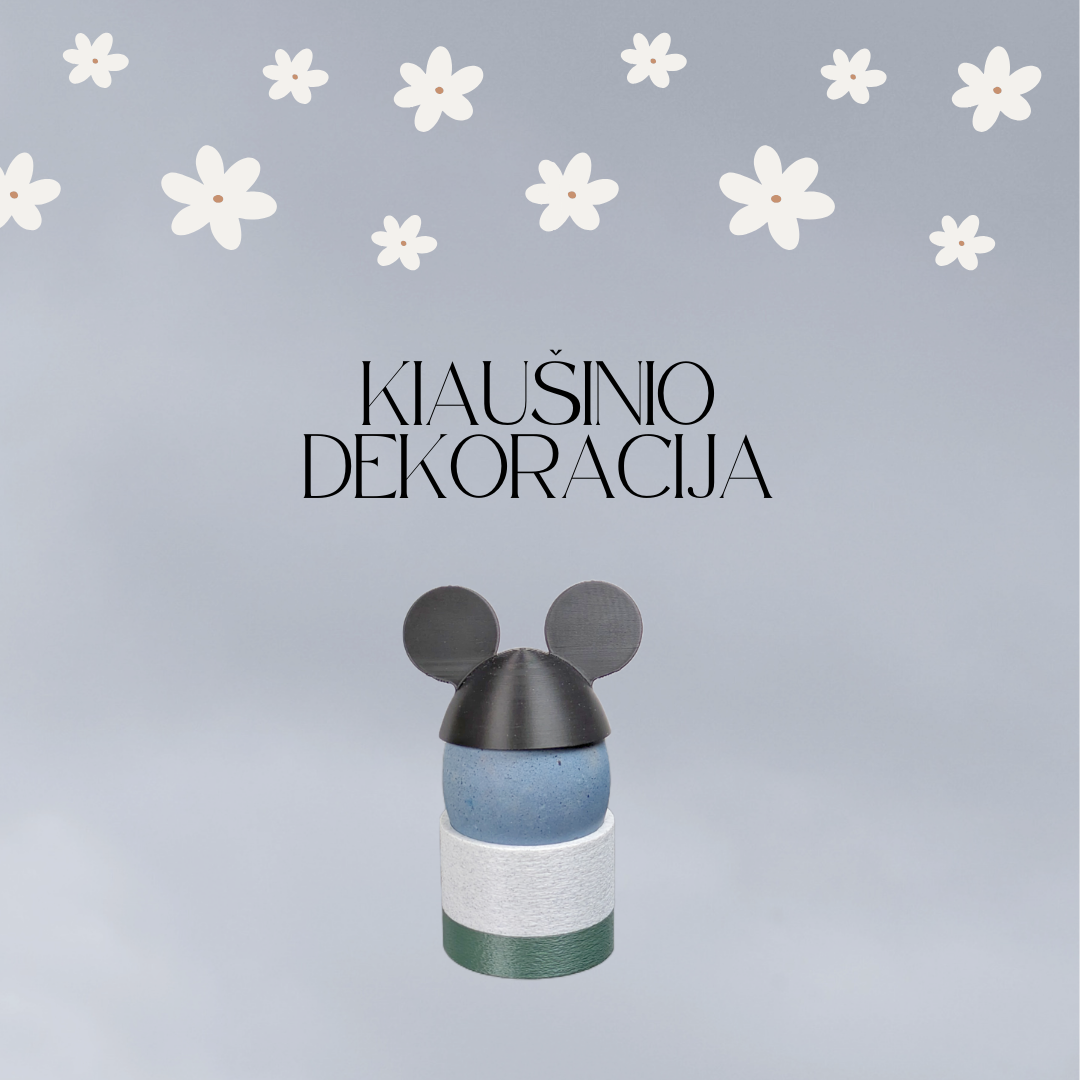 Kiaušinio dekoracija - PELYTĖS AUSYTĖS