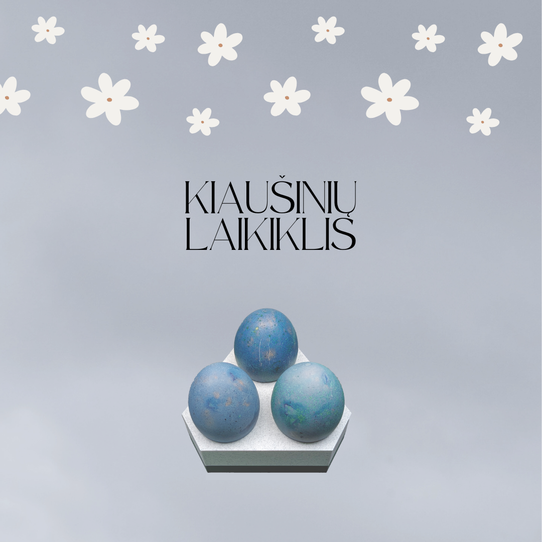 Kiaušinių laikiklis - 3 MARGUČIAMS