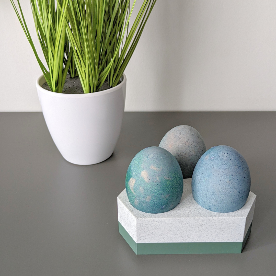 Kiaušinių laikiklis - 3 MARGUČIAMS