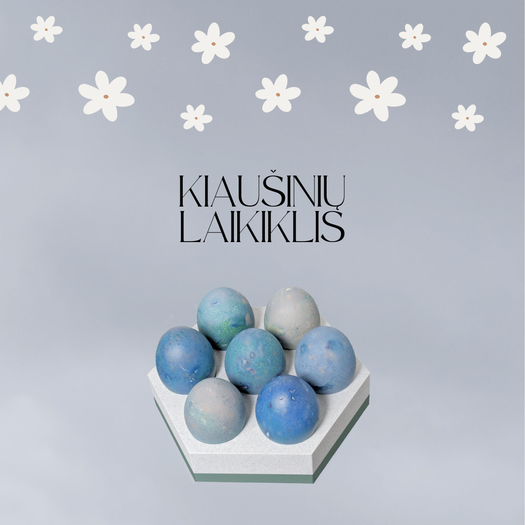 Kiaušinių laikiklis - 7 MARGUČIAMS