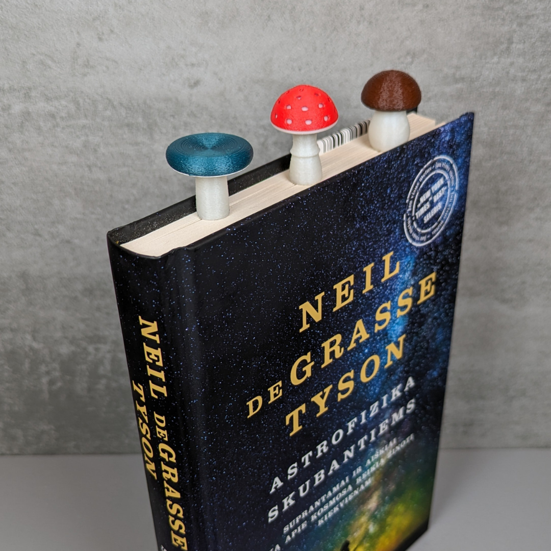 Knygos skirtukai - GRYBAI (išleistuvių dovana)