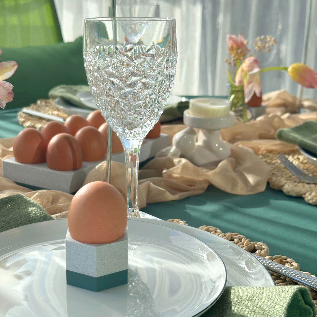 Kiaušinio laikiklis - ŠEŠIAKAMPIS