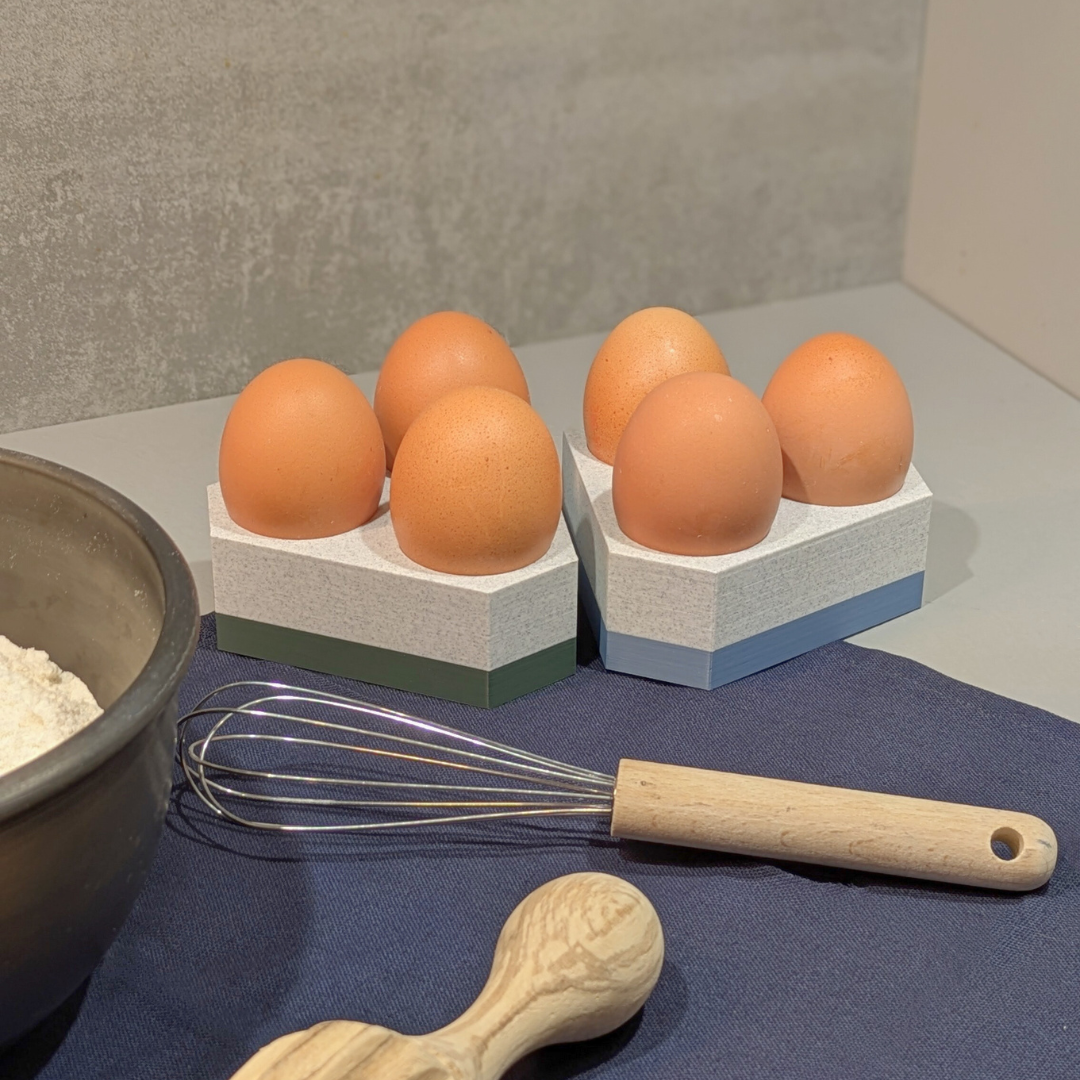 Kiaušinių laikiklis - 3 MARGUČIAMS