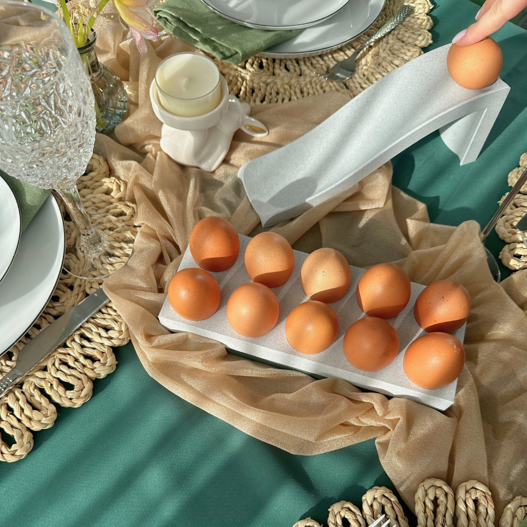 Kiaušinių laikiklis - 10 MARGUČIŲ