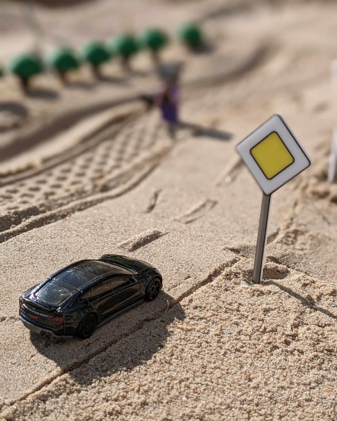 Smėlio žaislų rinkinys - KELIO ŽENKLAI