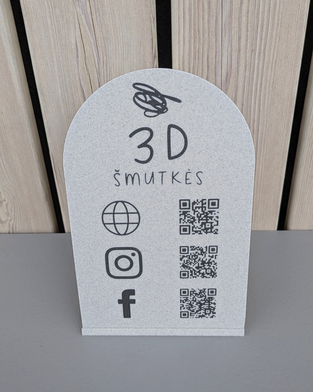 QR STOVELIS - LENKTAS