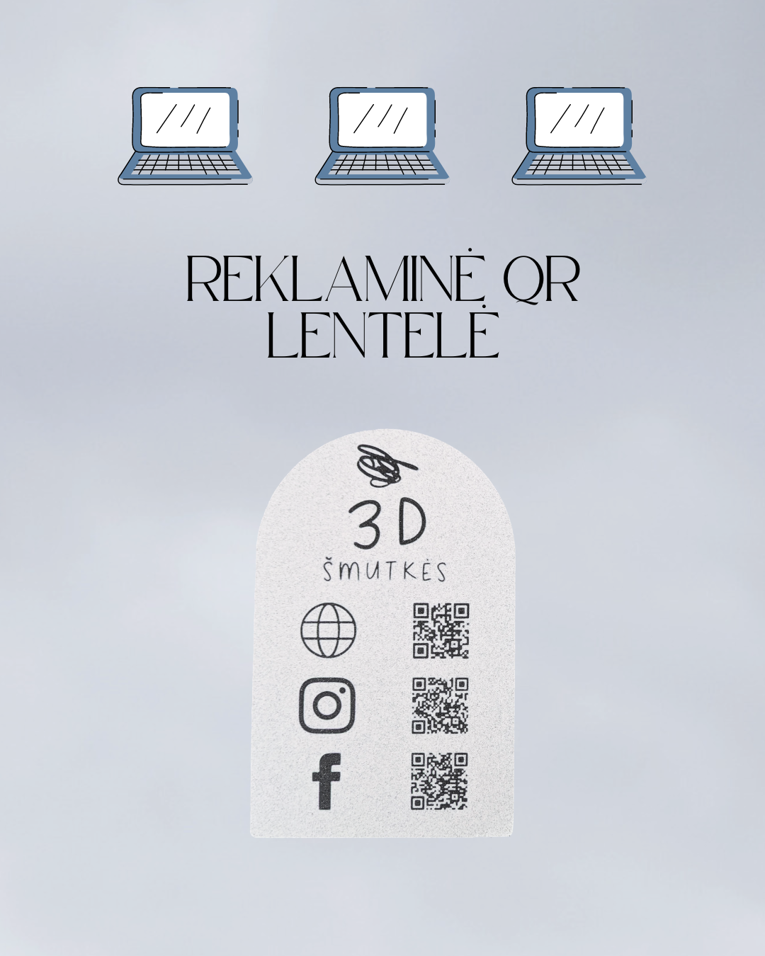 QR STOVELIS - LENKTAS