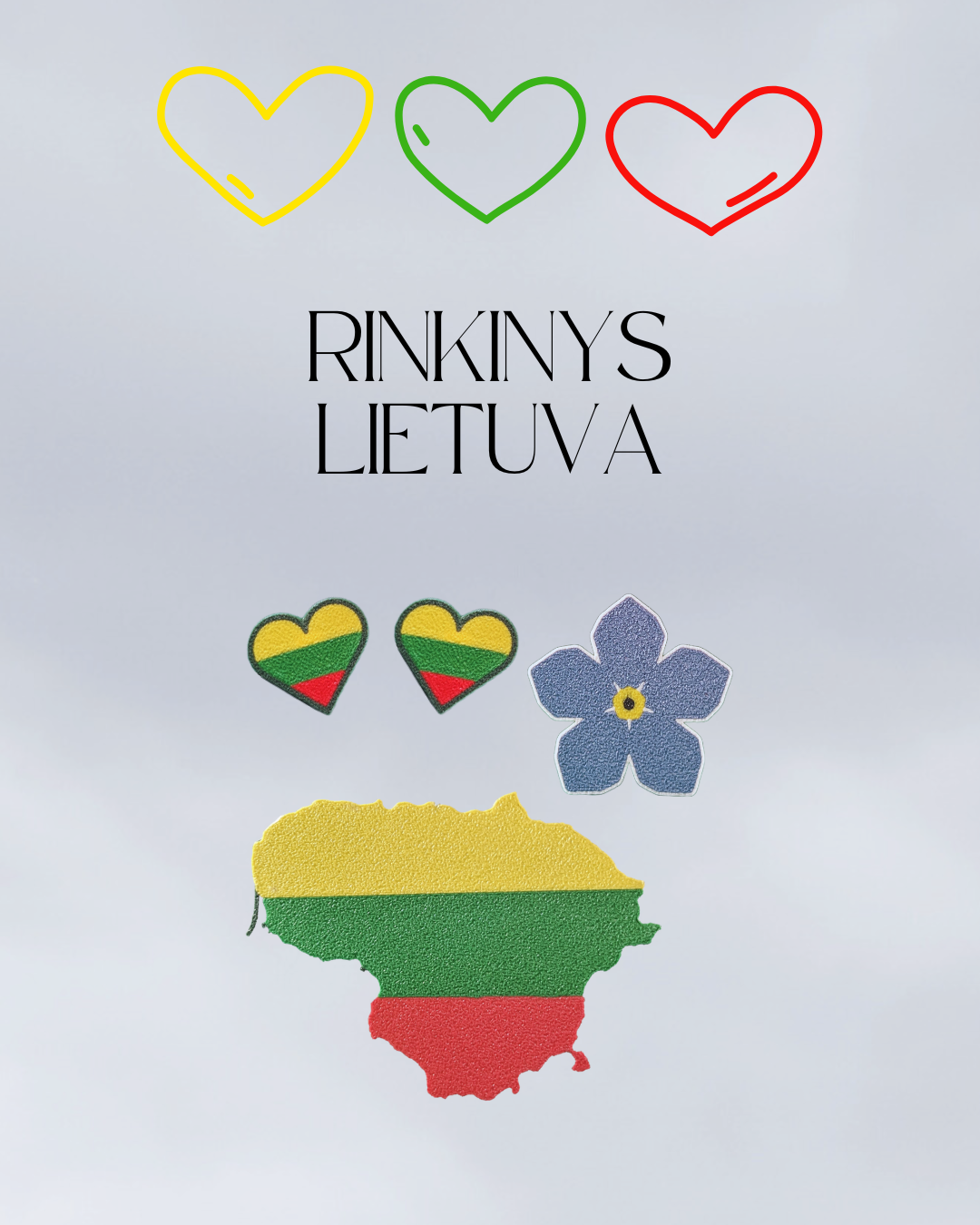 Atributikos rinkinys - LIETUVA