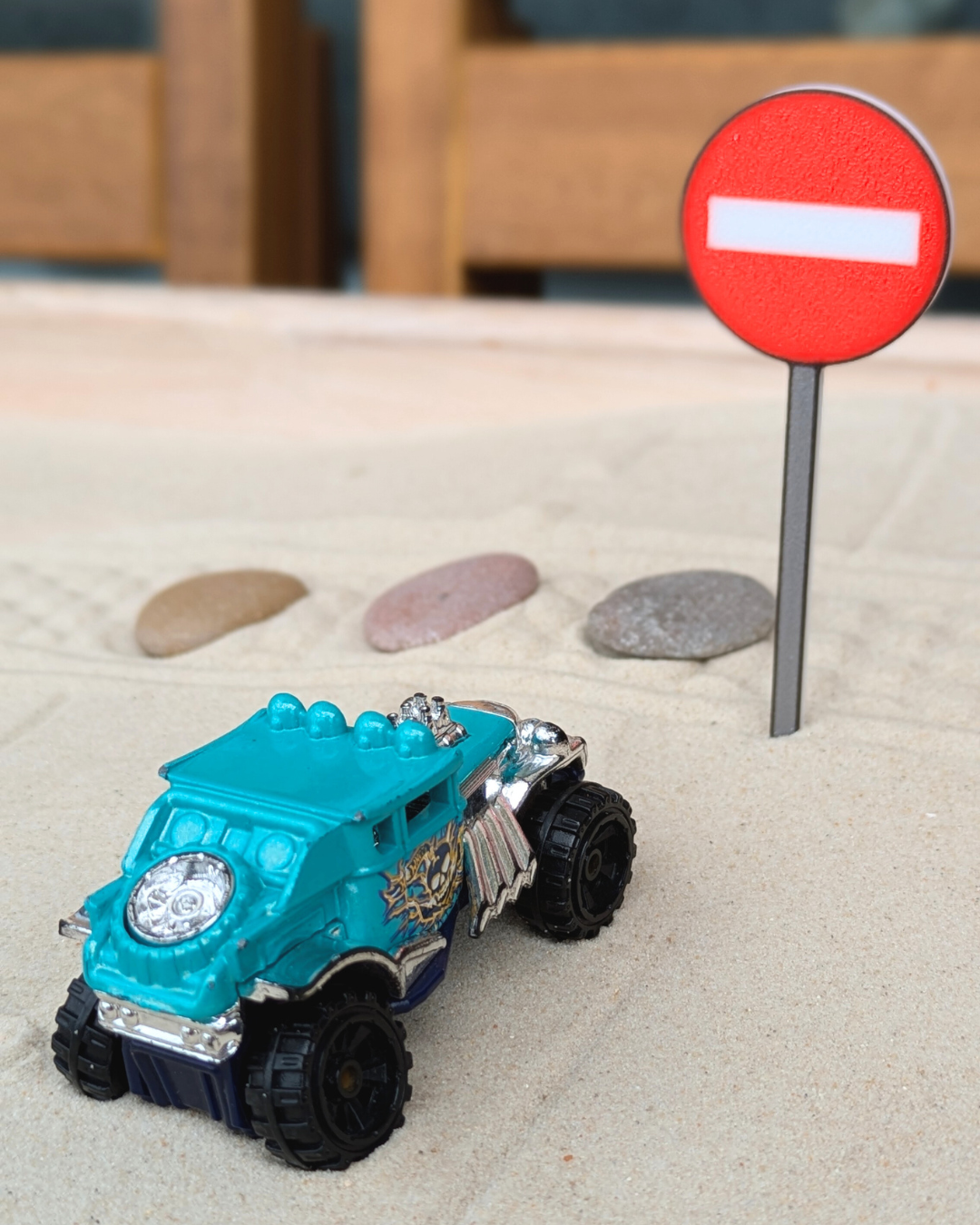 Smėlio žaislas - ĮVAŽIUOTI DRAUDŽIAMA