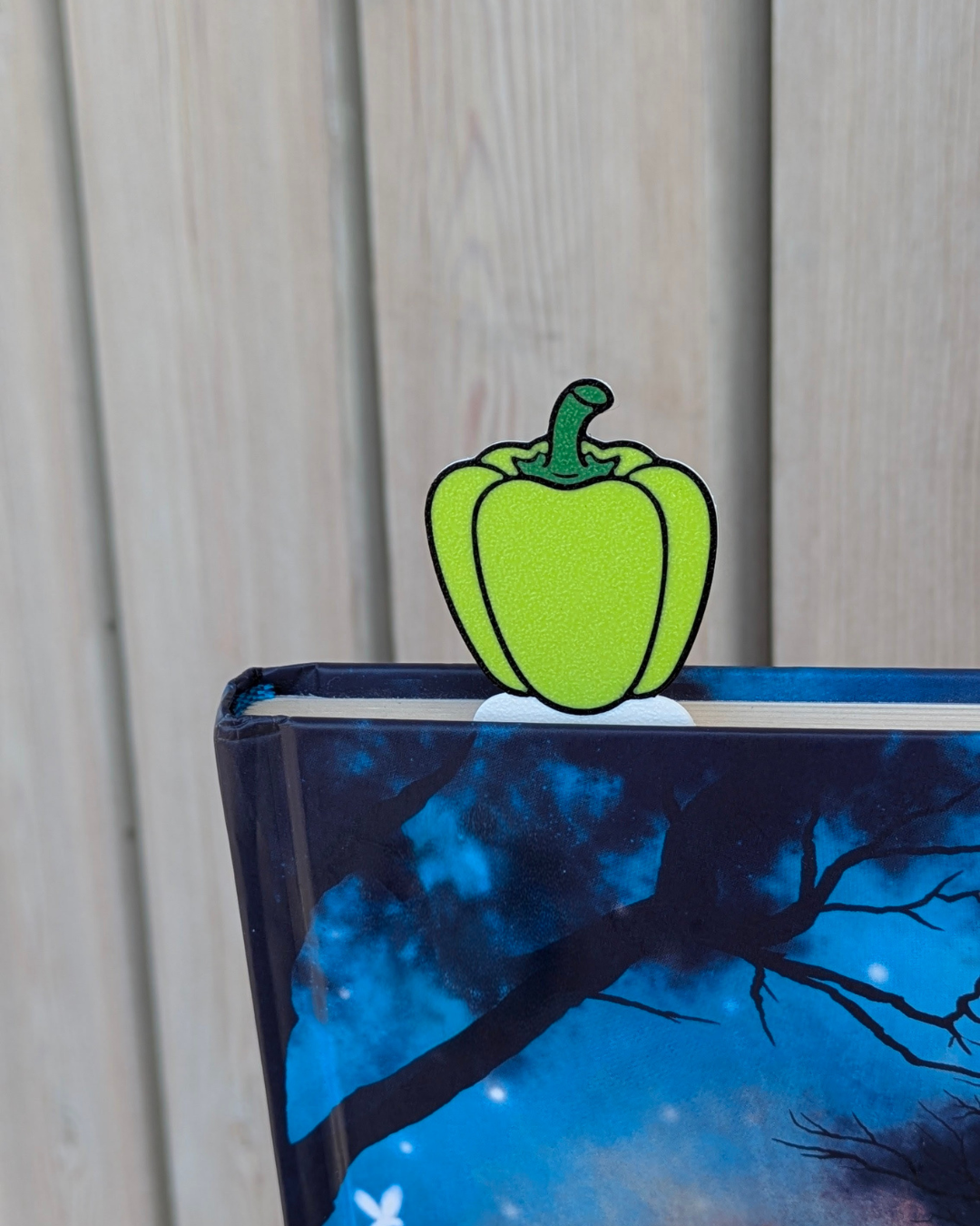 Knygų skirtukas - ŽALIA PAPRIKA