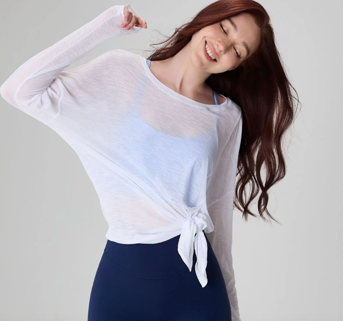 T-Shirt manica lunga mesh