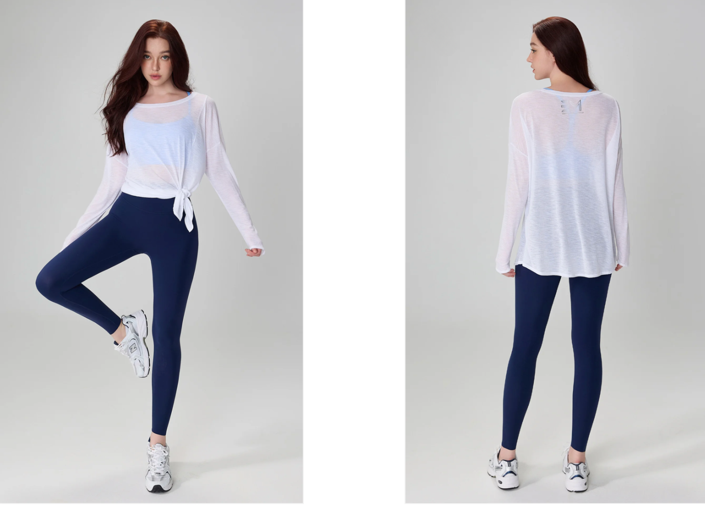 T-Shirt manica lunga mesh