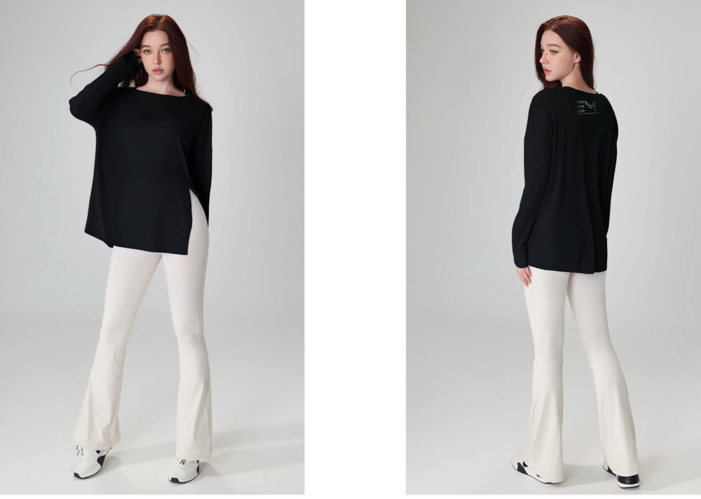 T-Shirt manica lunga mesh