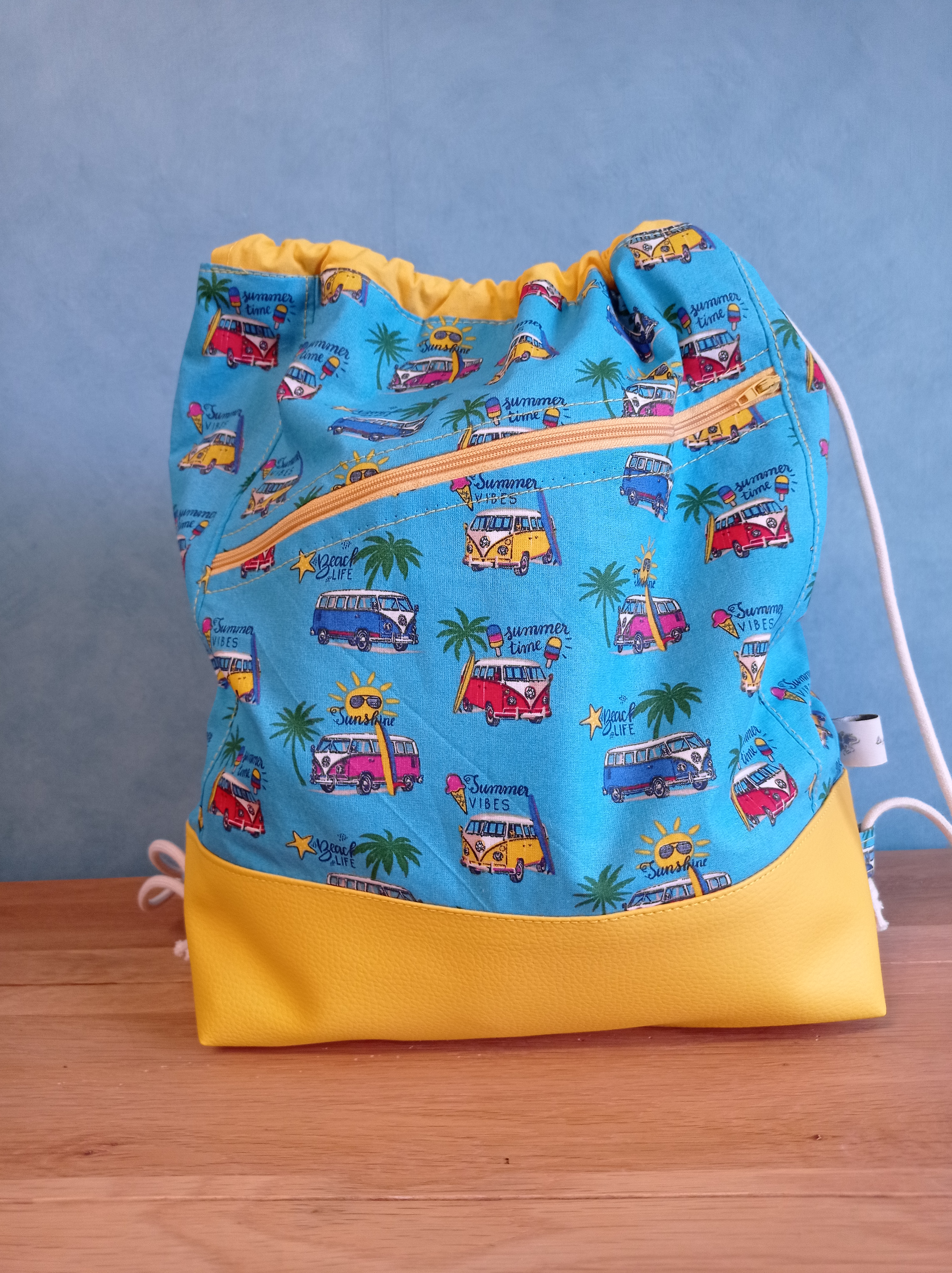 Sac à dos tissu enduit Vans