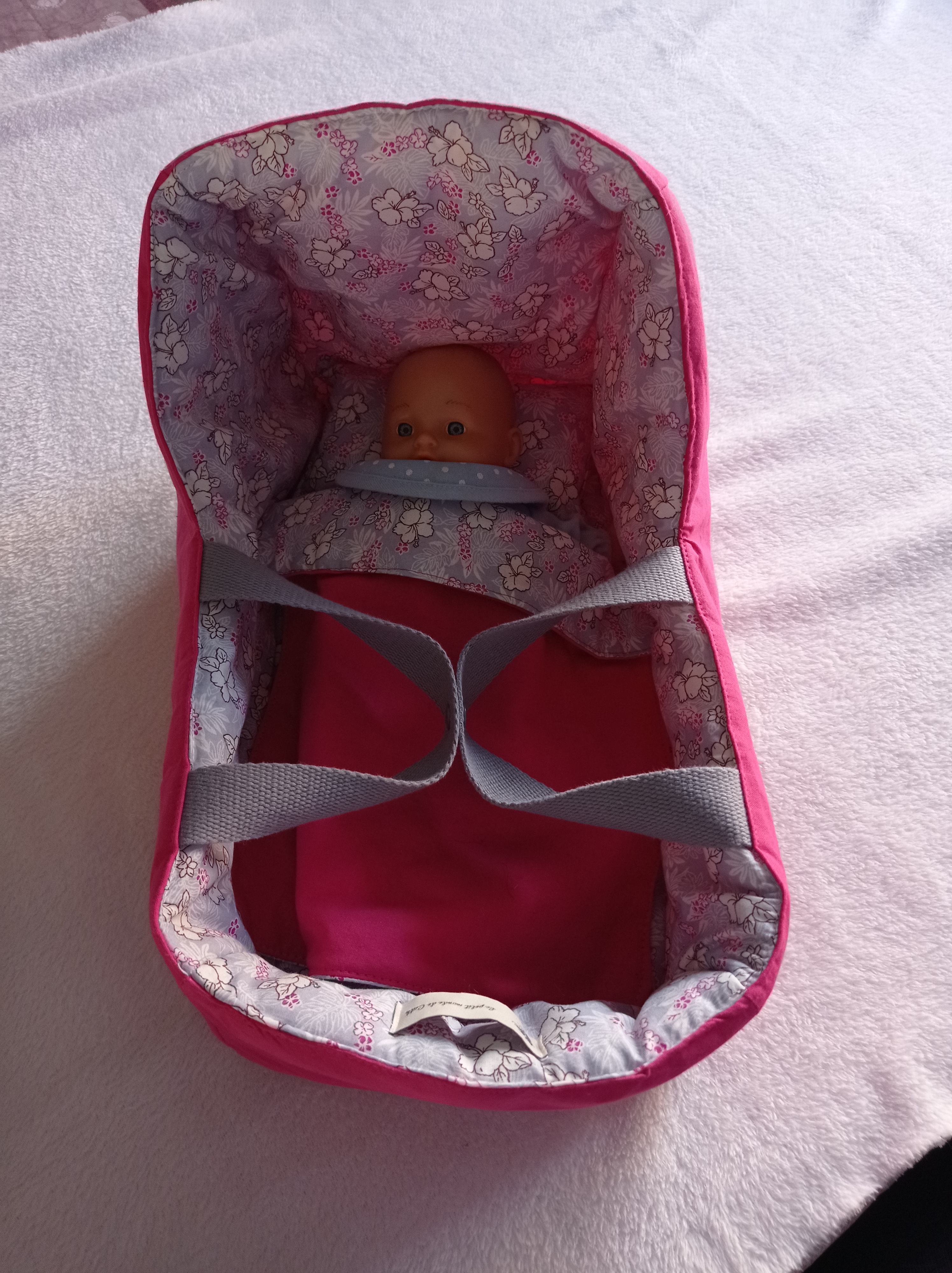 couffin poupée 35 cm