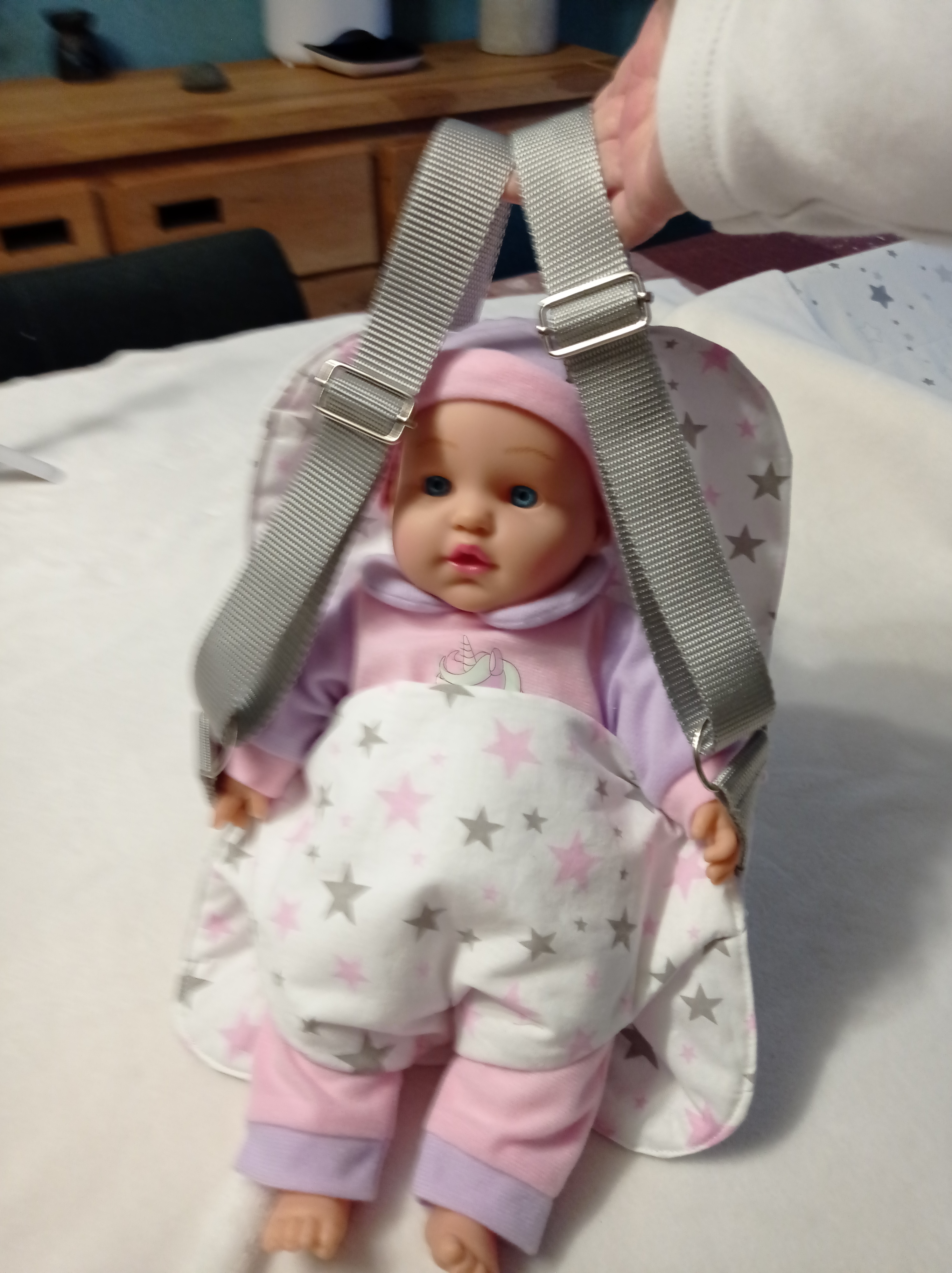 porte bébé pour poupée étoile