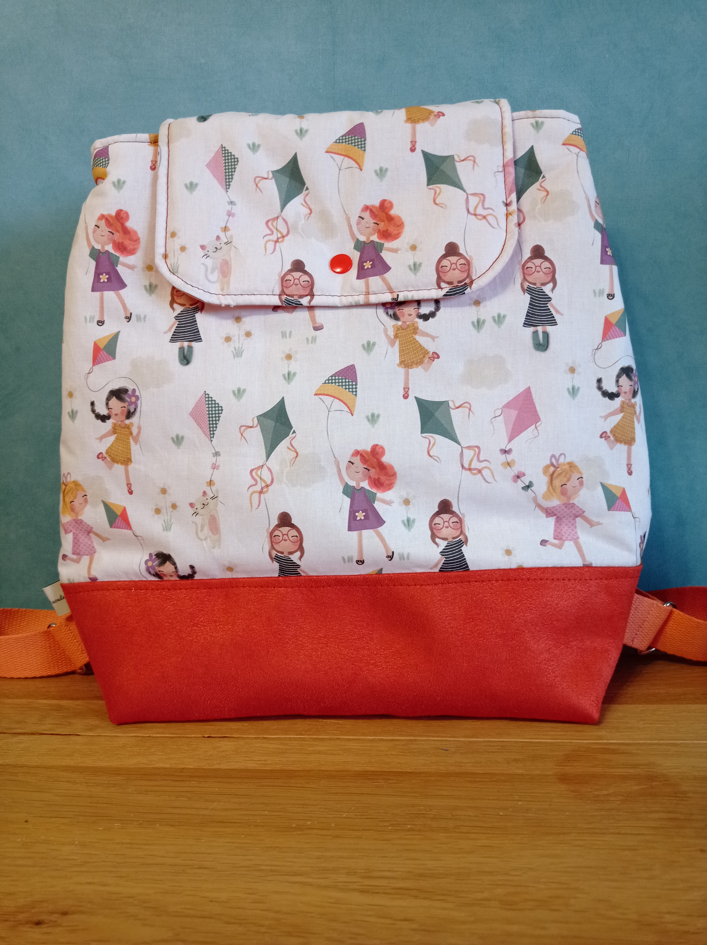 Sac à Dos cerf_volant multicolore 