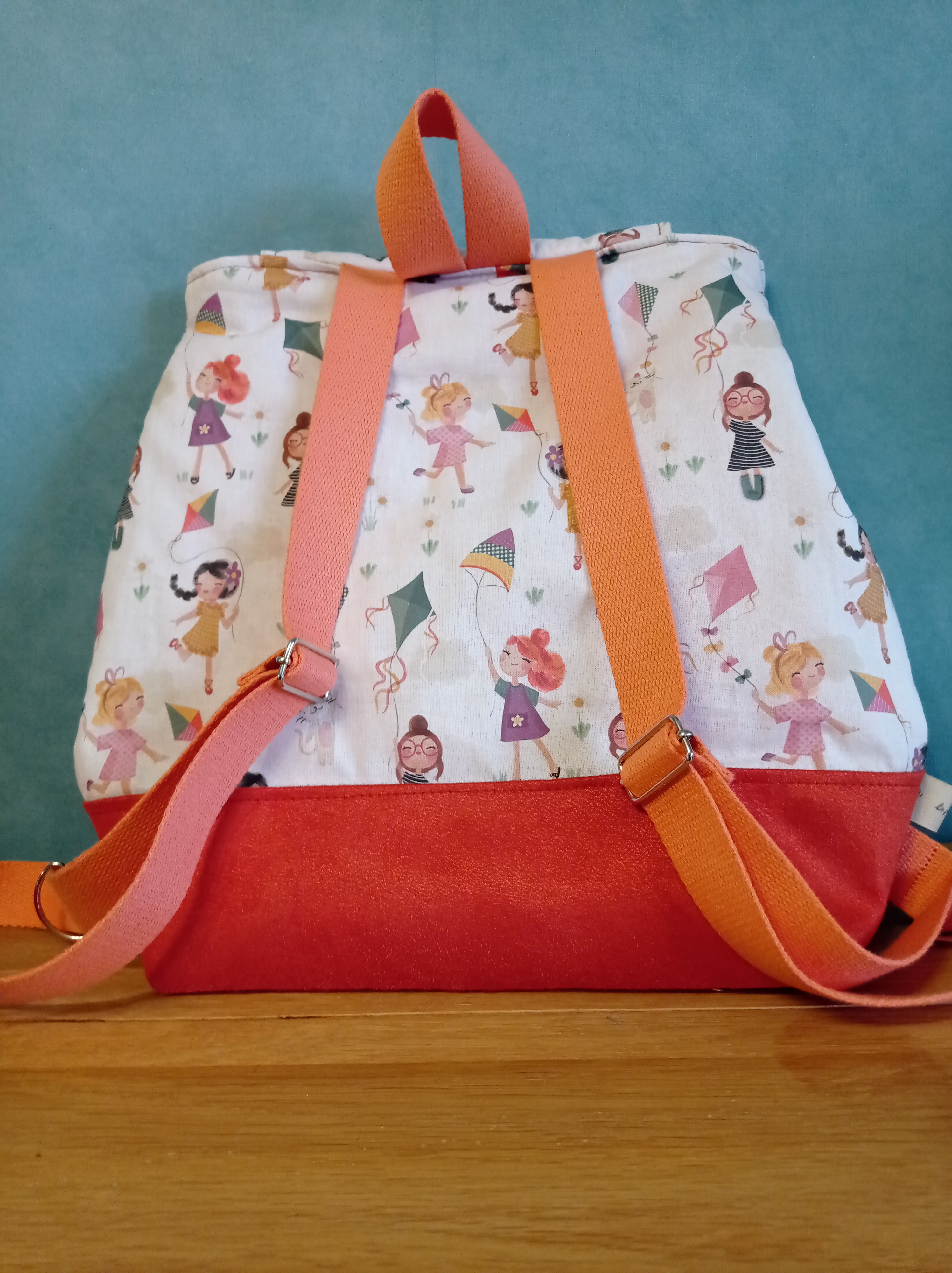 Sac à Dos cerf_volant multicolore 