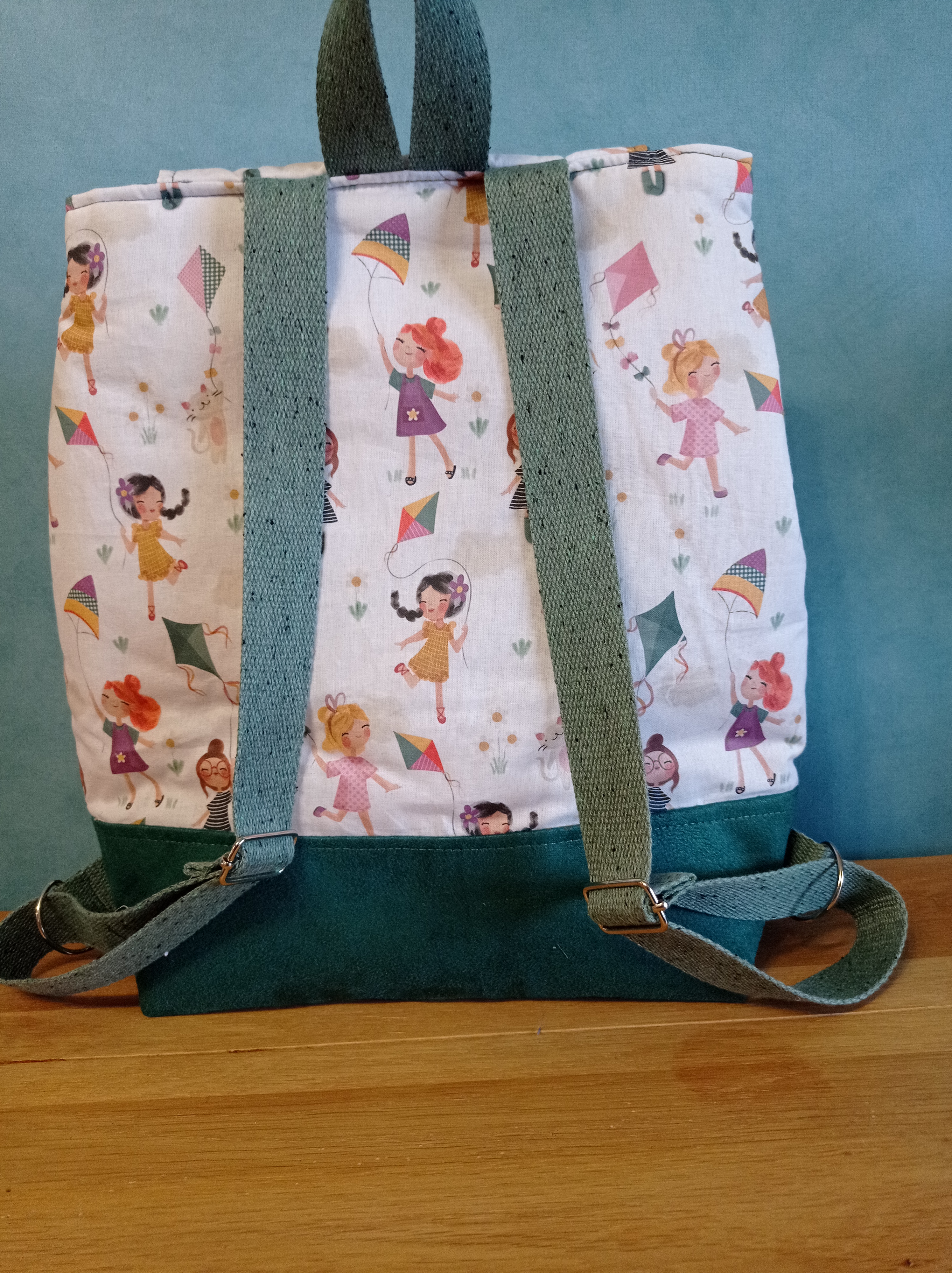 Sac à Dos cerf-volant vert 