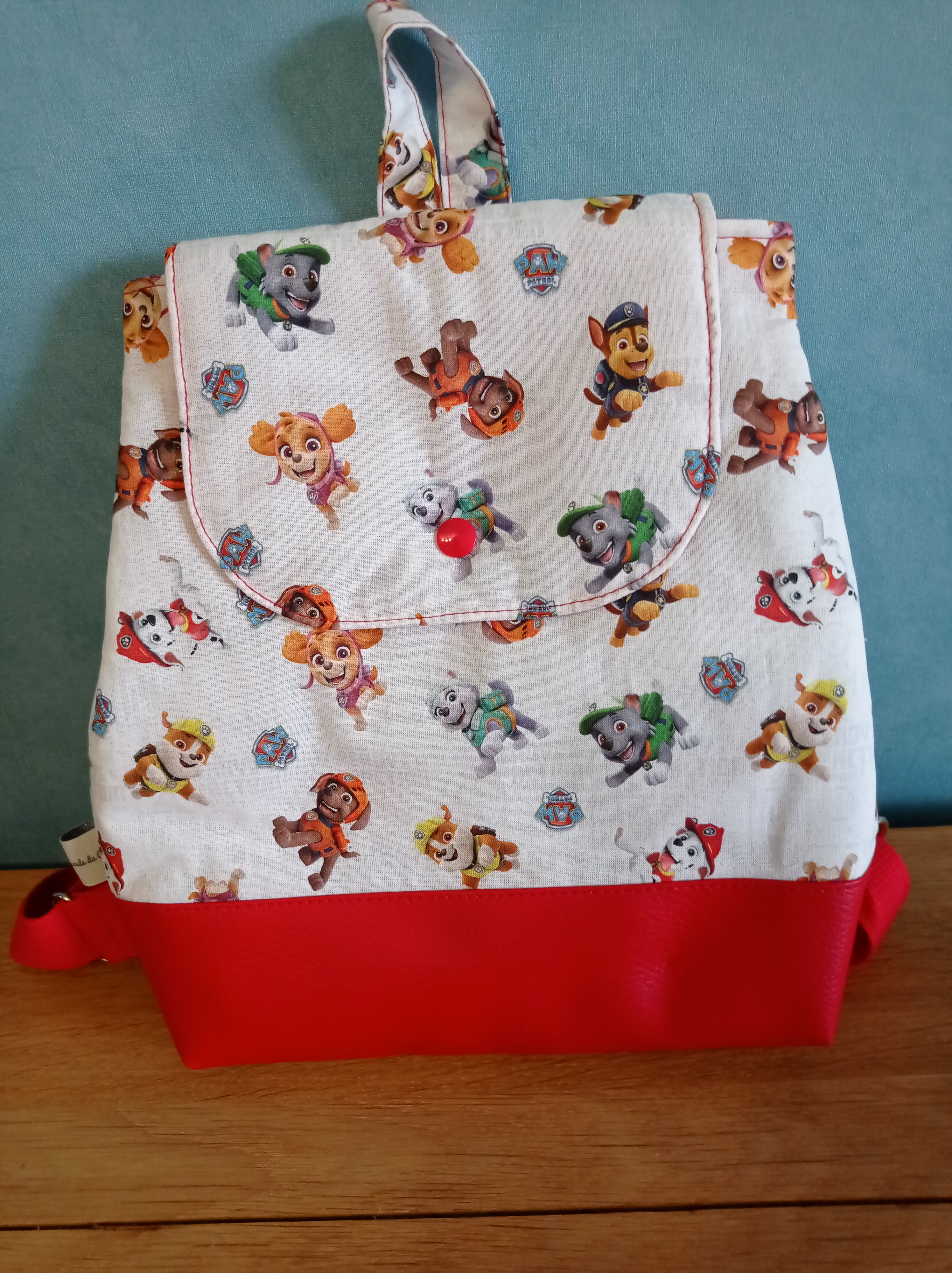 sac à dos maternelle pat patrouille 